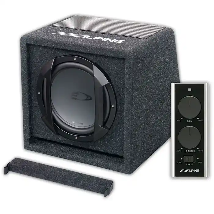 Alpine SWE-815 aktiv 8" subwoofer 150w - Netop ankommet