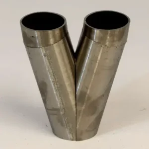 Fabrikspris - Kollektor Ø35,0mm 30° 2 til 1 Rustfrit stål