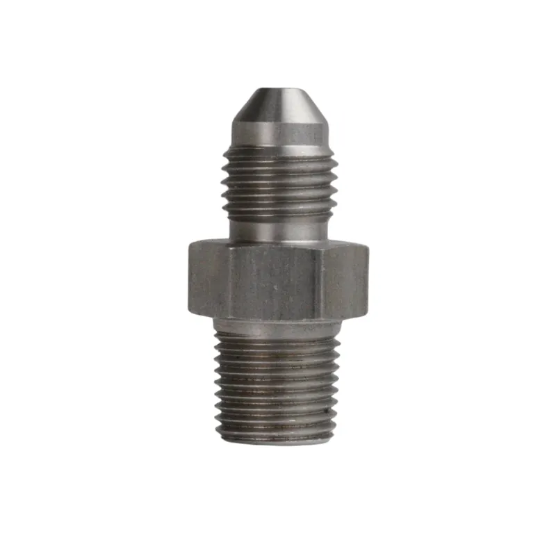 1/8" NPT til AN3 han - Rustfrit stål | Superpris