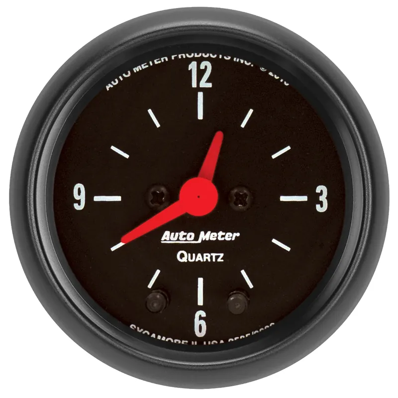 2-1/16" Clock, 12 Hour, Z-Series | Hurtig forsendelse