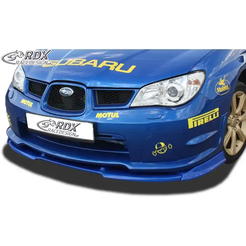 Anbefalet valg - RDX Racedesign, Front spoiler Vario-X, passer til Subaru Impreza 3 (GD) WRX 2005-2007 (PU)