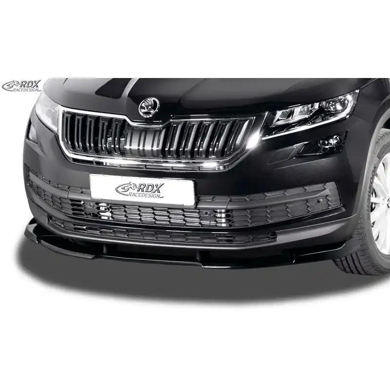 RDX Racedesign, Front spoiler Vario-X, passer til Skoda Kodiaq (NS) 2017- excl. Scout (PU) | Næsten udsolgt