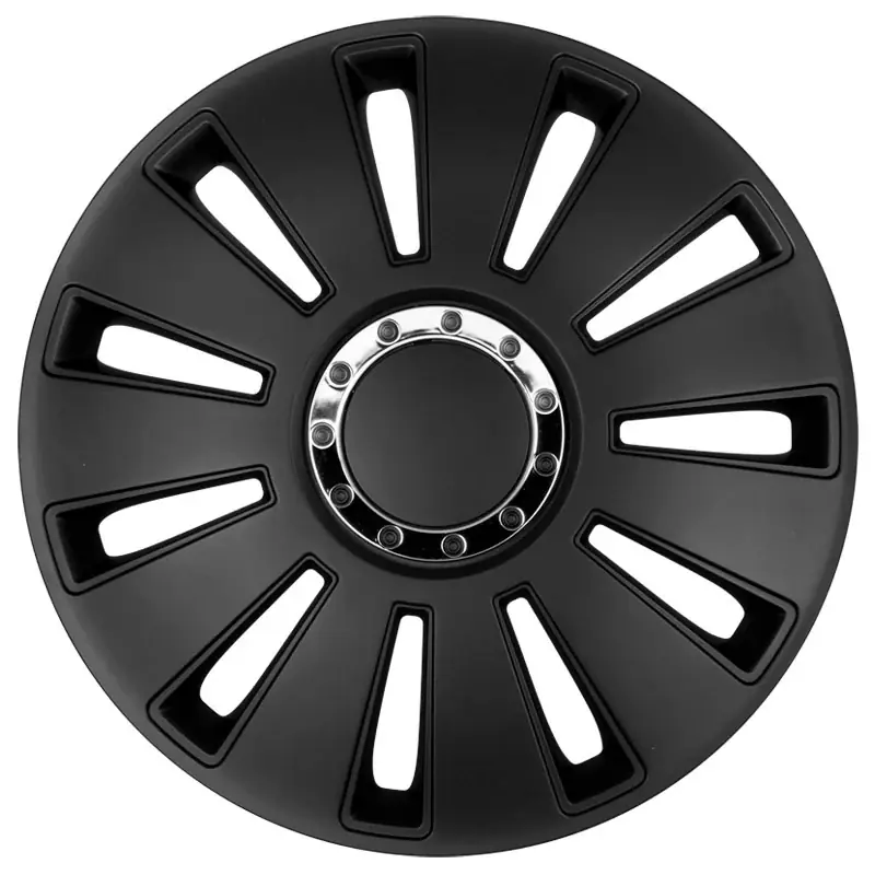 Populært valg - AutoStyle, Hjulkapsler, 4stk, Silverstone Pro 16-tommer black