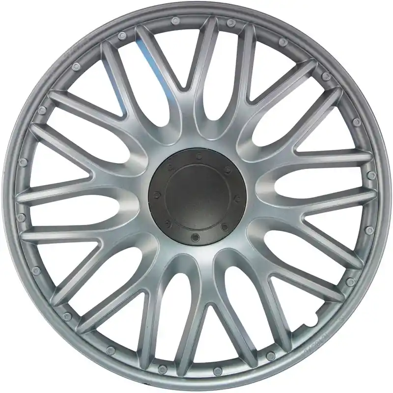 Tilbudspris | J-Tec, Hjulkapsler, 4stk, Orden 16-tommer silver