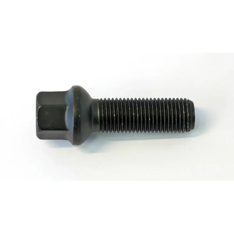 H&R, Wheel bolt Round-Head R14 M14x1.50 - længde 68mm - Black - Hurtig levering