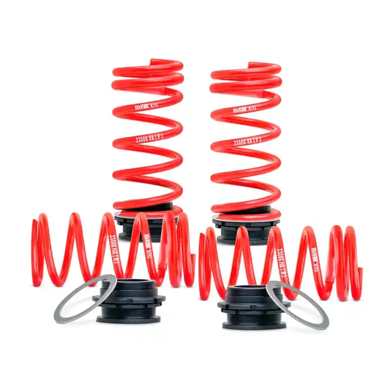 H&R, Height Adjustable Spring System, passer til Mercedes-Benz C-Class Coupé/Sedan/Convertible 2WD 2014- FA35-55/RA30-50mm - Toppris