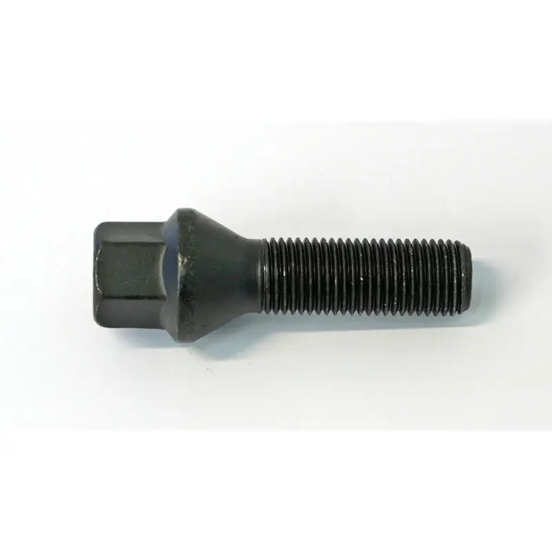H&R, Wheel bolt Taper-Head M14x1.50 - længde 28mm - Black | Kundernes favoritter