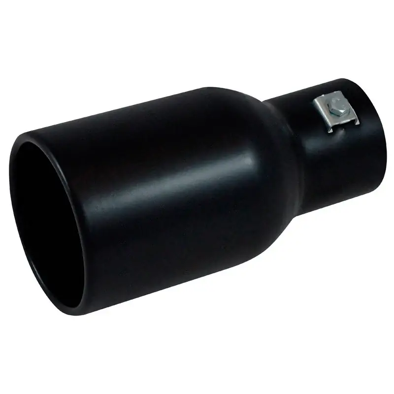 AutoStyle, Ekshaust Trim - Rund - 94mm - L180mm - 44-57mm - Sort - Nytilføjet