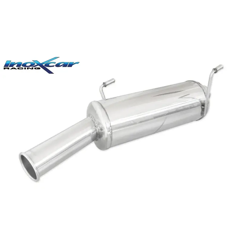Bedste pris | InoXcar, Sportsudstødning, passer til Peugeot 206 16v GTI 136hp 1994-2004 1x76mm Retro Style