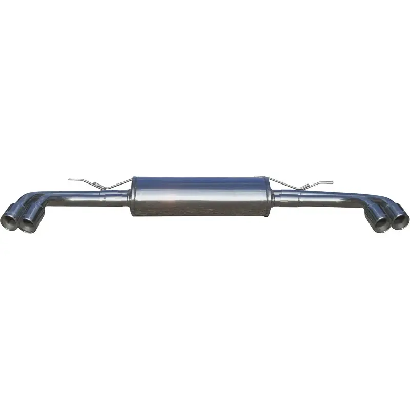 Begrænset antal | InoXcar, Dobbelt sportsudstødning, passer til BMW X5 E70 3.0D (235HP) 2007- Left/Right 2x80mm