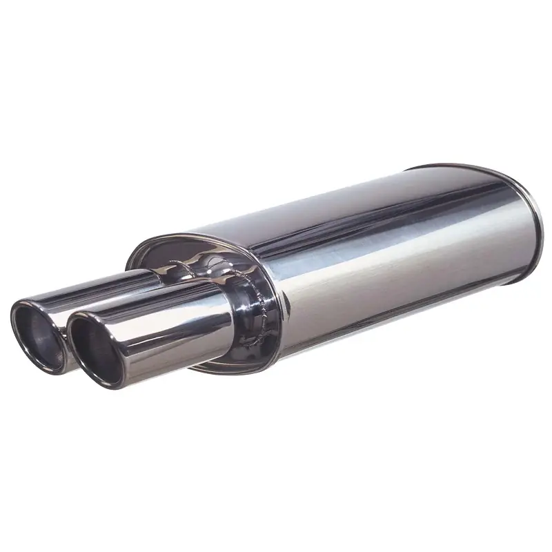 AutoStyle, Sportudstødning - 125x225mm - 2x76mm Rund - Kan bestilles