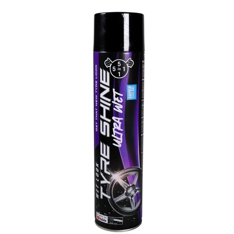 5in1, Dækshine Ultra Wet, 650 ml, Revitaliserer og beskytter dæk, Dyb glans, UV-beskyttelse | Begrænset lager