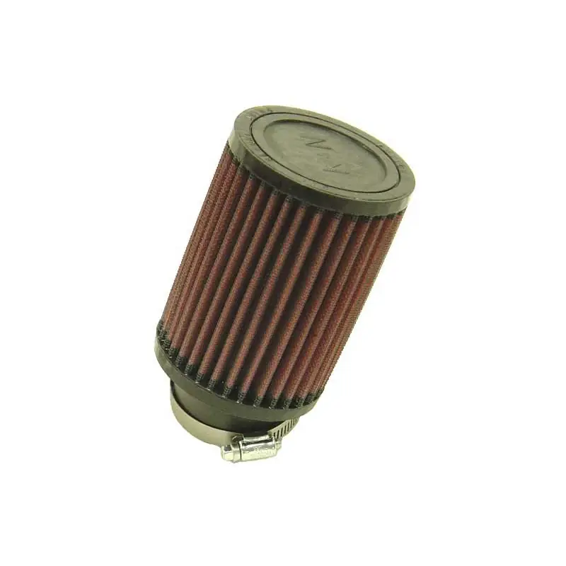 Toppris - K&N Universal Round Air Filter 57mm flange, 20 degree angle, 89mm outside diameter, 127mm height (RU-1710)
