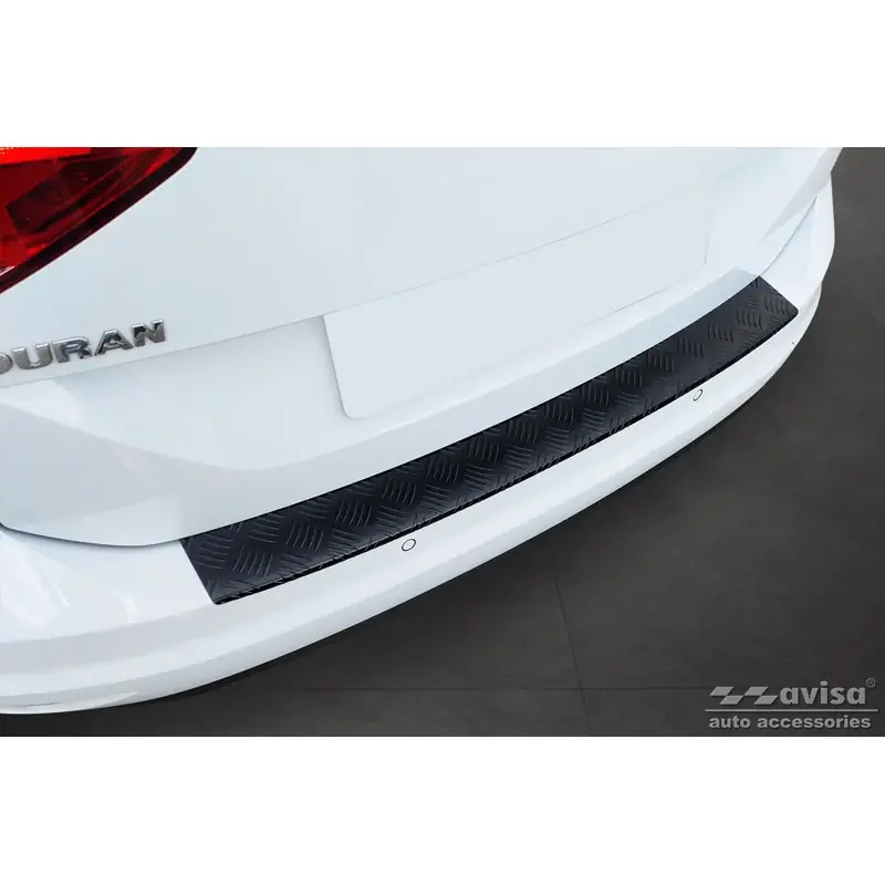Anbefalet valg - Avisa, Bagkofangerbeskytter, matsort, alu, passer til Volkswagen Touran III 2015- incl. R-Line ‘Riffled Plate‘
