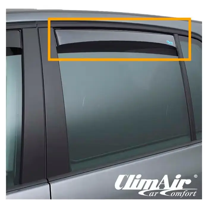 Bestil nemt - CLIMAIR Vindafvider Hyundai Kona 2017- 5dr Ruder bag