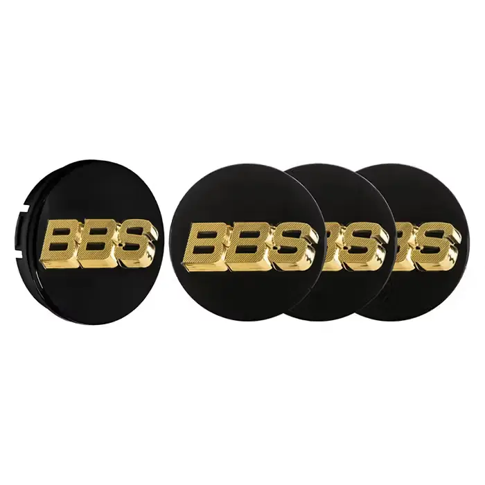 Topkvalitet - BBS BBS 3D Centerkapsel sort 58071065.4