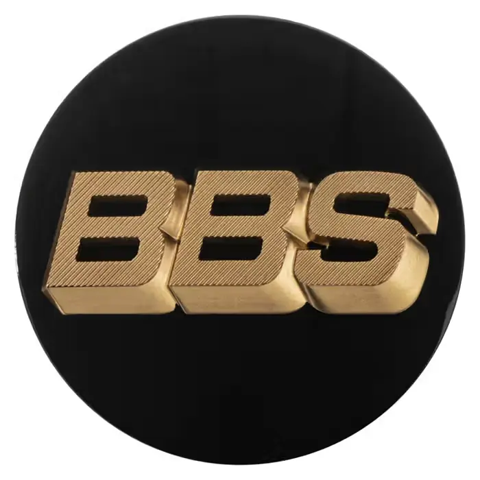 BBS BBS 3D Centerkapsel sort 58071066 - Næsten udsolgt