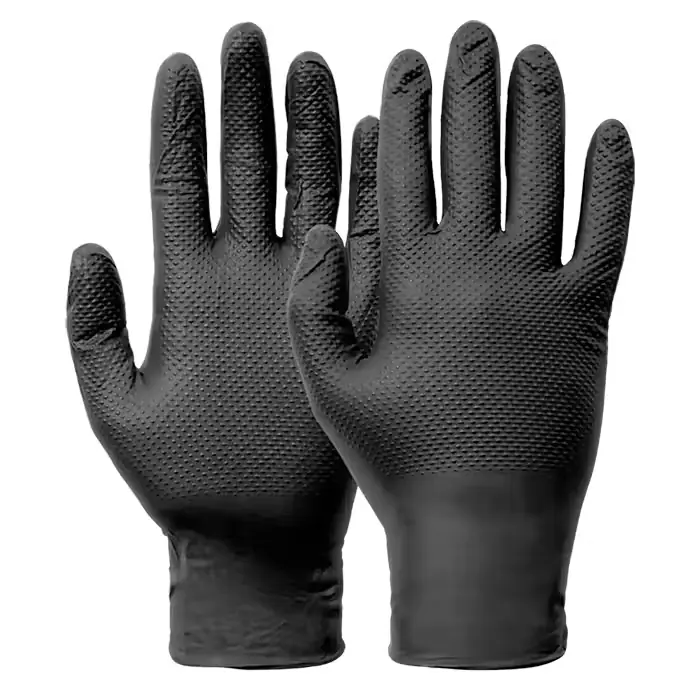 Klar til afsendelse - NORSE NORSE Diamond Black nitrilengangshandsker str. 9