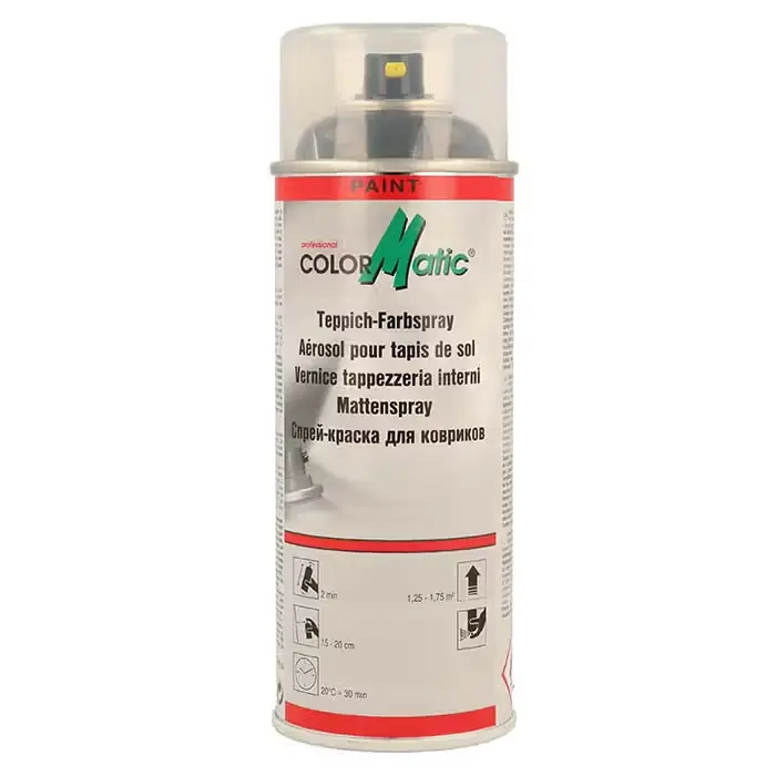 COLORMATIC ColorMatic Tekstilspray antracit til bundmåtter 400ml. | Outlet