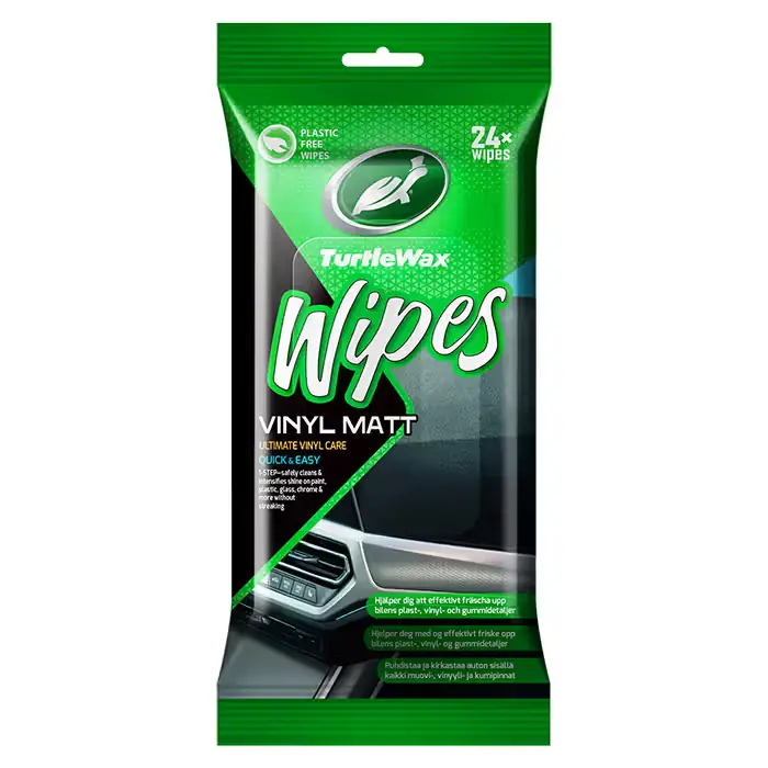 TURTLE Turtle Wipes Vinyl Mat Flatpack 24 stk. - Bestil direkte