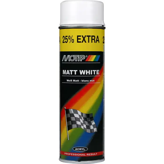 Dagens tilbud | MOTIP Motip Universallak hvid mat 500ml.