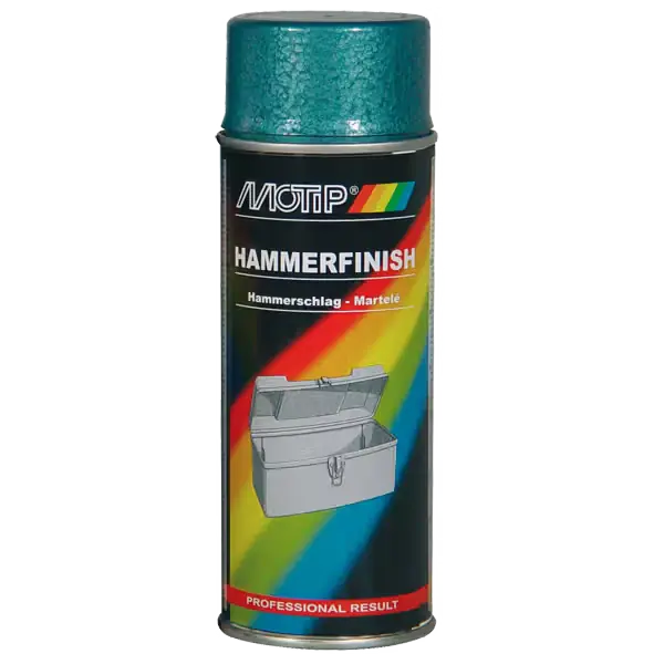 Næsten udsolgt | MOTIP Motip Hammerlak spray blå 400ml.