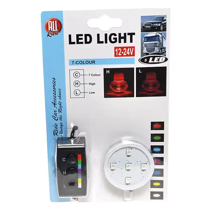 Spar mere - POPPY LED lys med 7 farver 12-24 volt til Poppy
