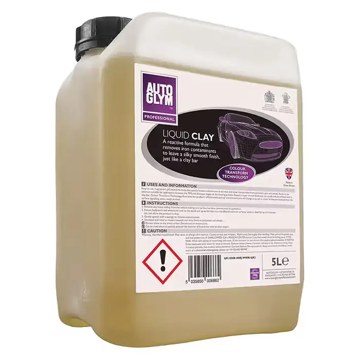 AUTOGLYM Autoglym Liquid Clay 5L Flyverust og nedfaldsrens - Nedsat pris