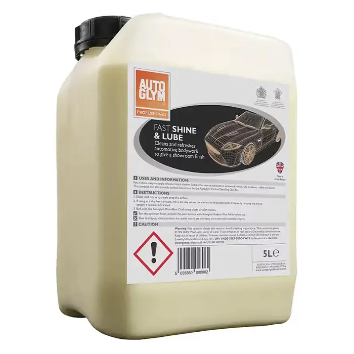 AUTOGLYM Autoglym Fast Shine And Lube 5L Smøre- poleringsmiddel | Bedst sælgende