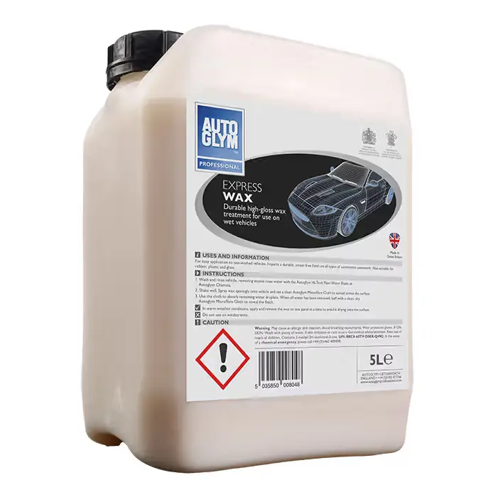 AUTOGLYM Autoglym Express Wax 5L Flydende Carnauba voks | Ekstra rabat