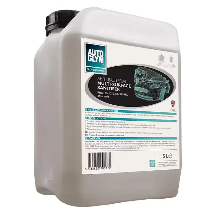 AUTOGLYM Autoglym Anti-Bakteriel Rensevæske 5L | Tryg betaling