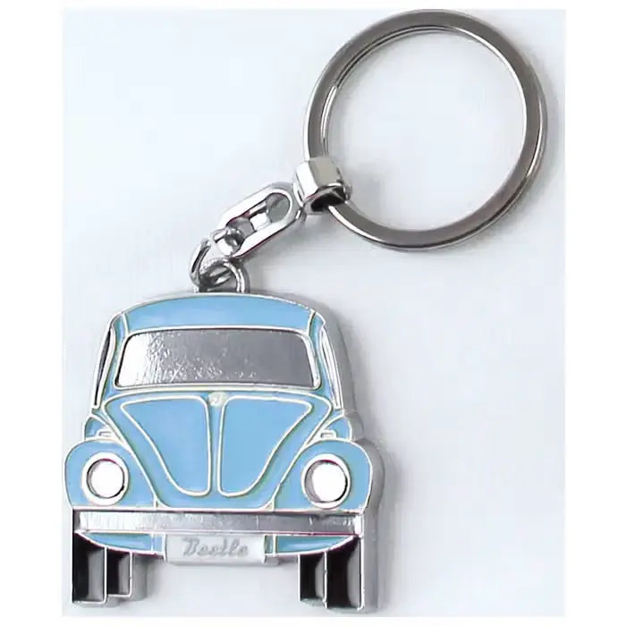 VW-COLLECT Nøglering VW Bobbel, blå - Kampagnetilbud