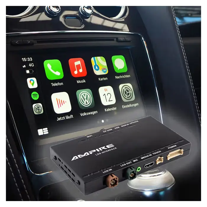 AMPIRE CarPlay Adapter Skoda, SEAT, Bentley, VW m.fl | Bestil nemt