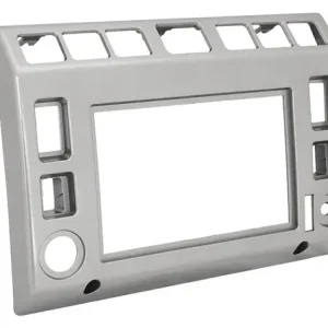 Bedste pris - Land Rover Defender center konsol til dobbelt DIN model model - Brunel Silver